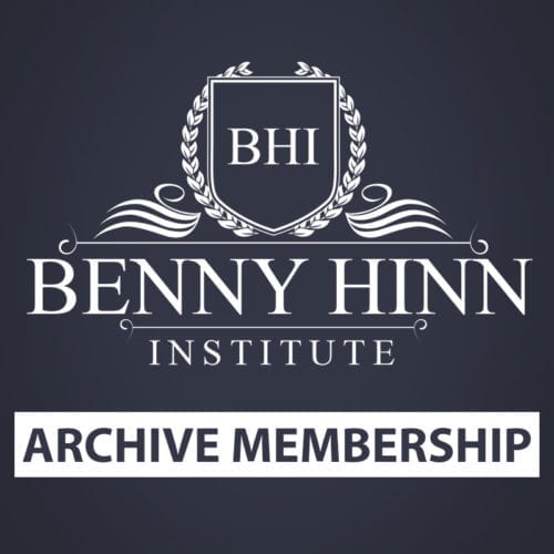 Archive Membership Product Logo - Benny Hinn Institute