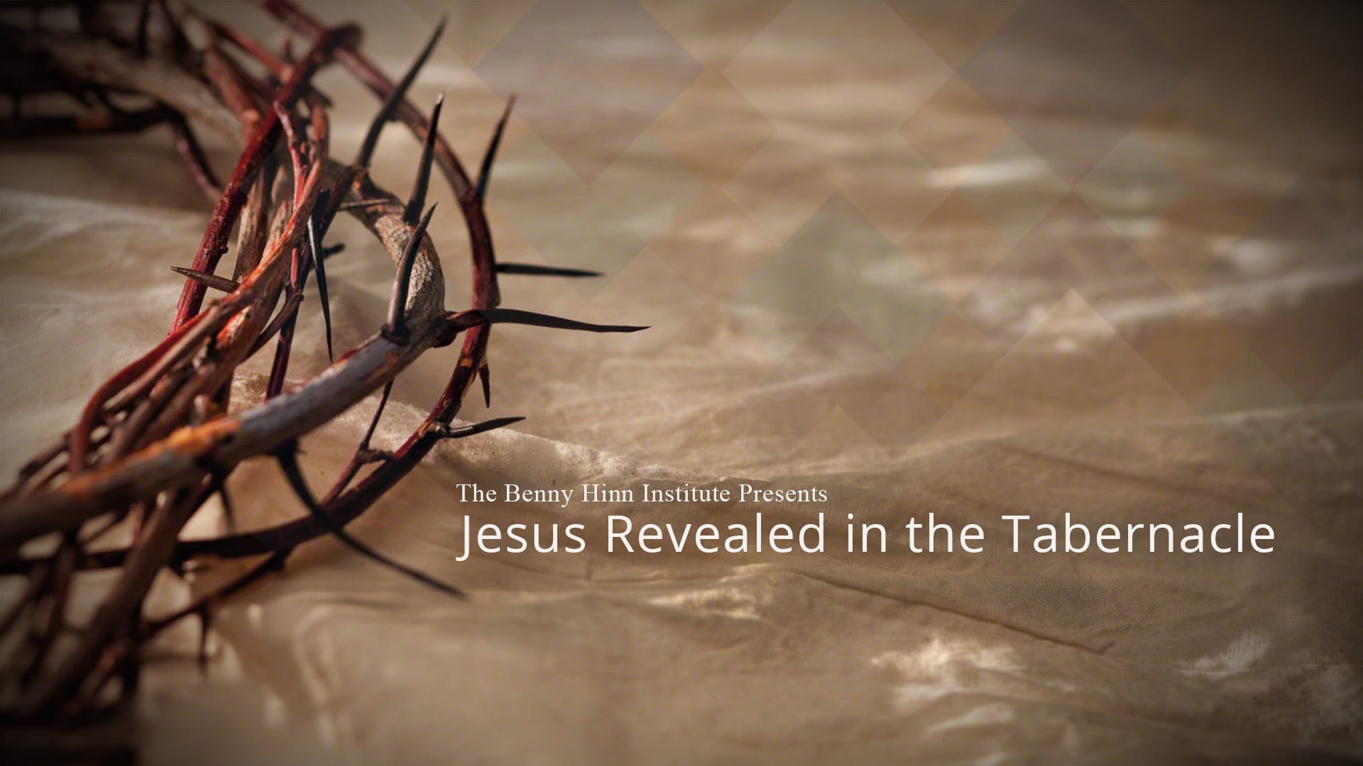 Jesus Revealed in The Tabernacle